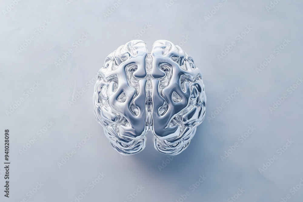 Artificial Intelligence Revolution: 3D Brain Symbol for Tech Innovations Artificial Intelligence Revolution: 3D Brain Symbol for Tech Innovations