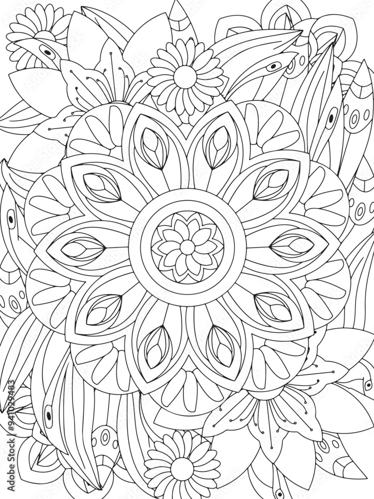 Flowers Coloring Book Pages Flowers Patterns Flowers Coloring Book Pages Flowers Patterns