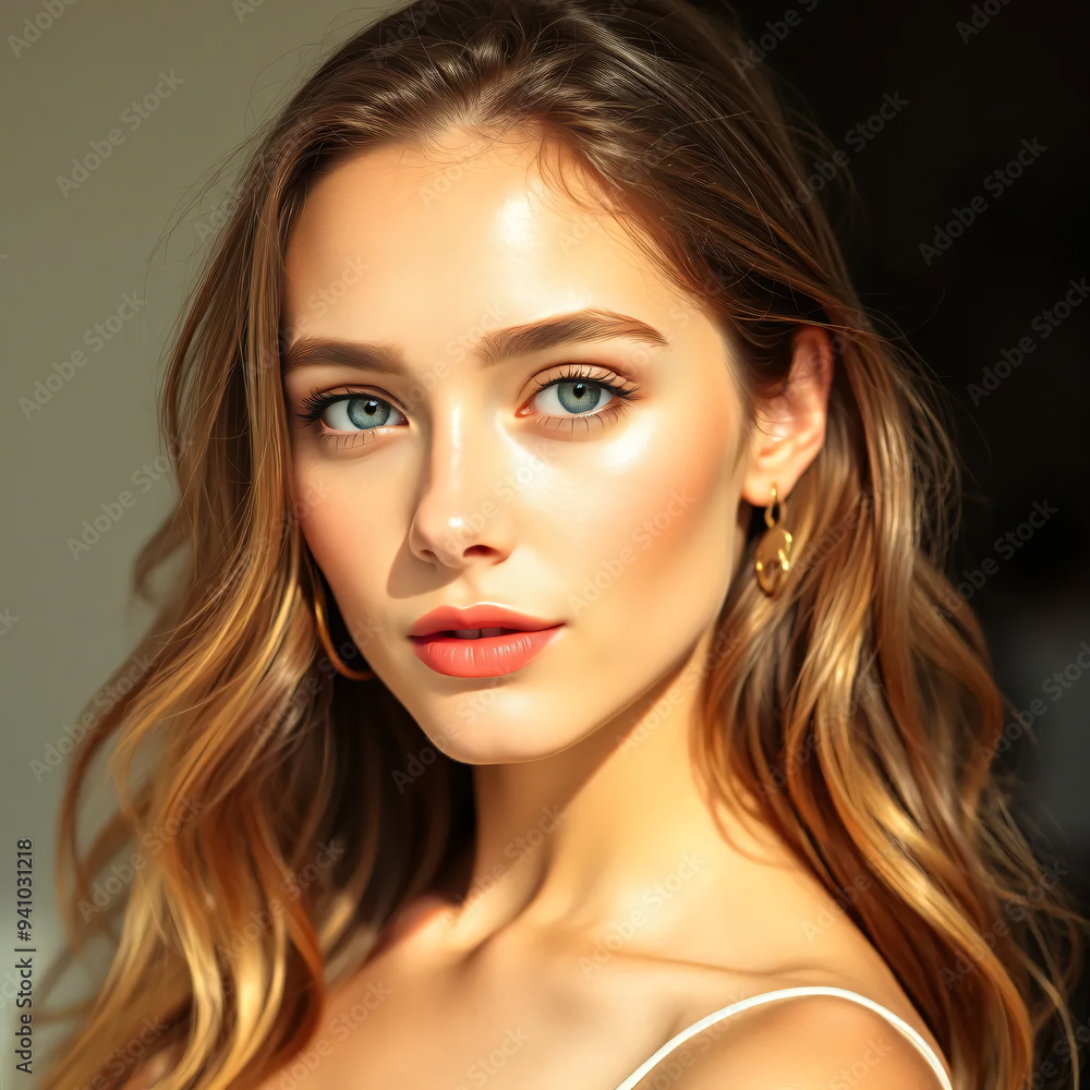 Fototapeta premium portrait of a woman