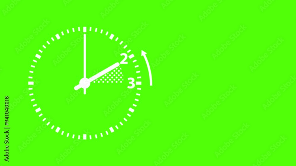 Animated illustration of a clock showing the time change when daylight savings time ends in the autumn from three o'clock to two o'clock in Europe. Animated illustration of a clock showing the time change when daylight savings time ends in the autumn from three o'clock to two o'clock in Europe.