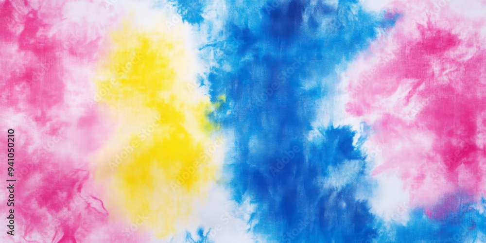 Chinese Fabric Tie-Dye Pattern with Light Colors as Background, Traditional Artistic Design Element. Chinese Fabric Tie-Dye Pattern with Light Colors as Background, Traditional Artistic Design Element.