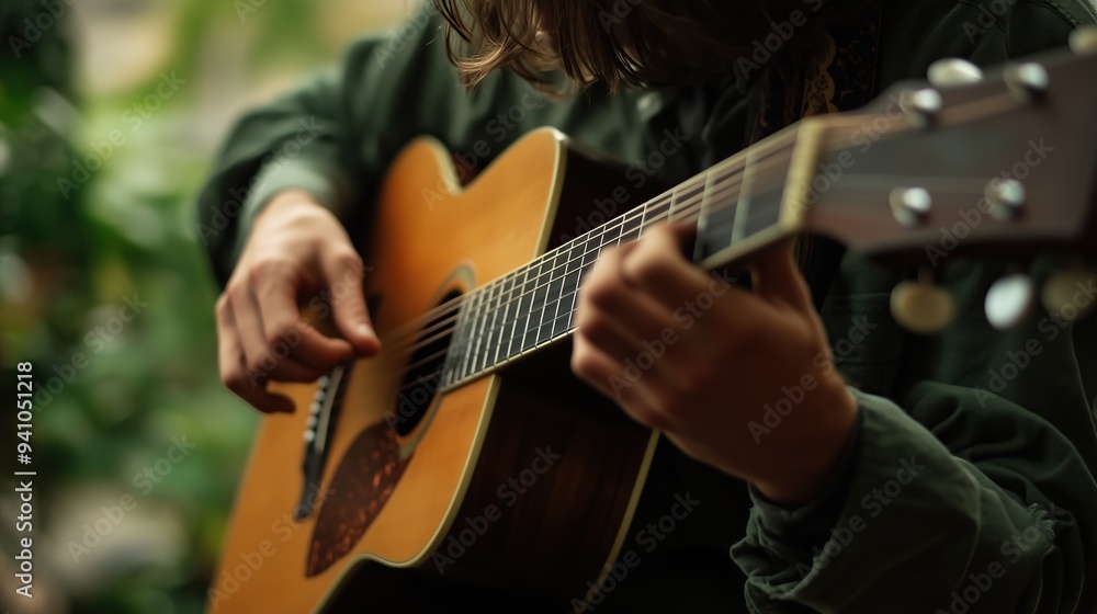 Obraz premium guitar performance