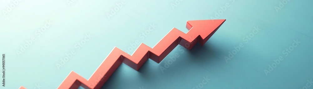 A visual representation of growth with an upward arrow, symbolizing progress and improvement in business or finance. A visual representation of growth with an upward arrow, symbolizing progress and improvement in business or finance.