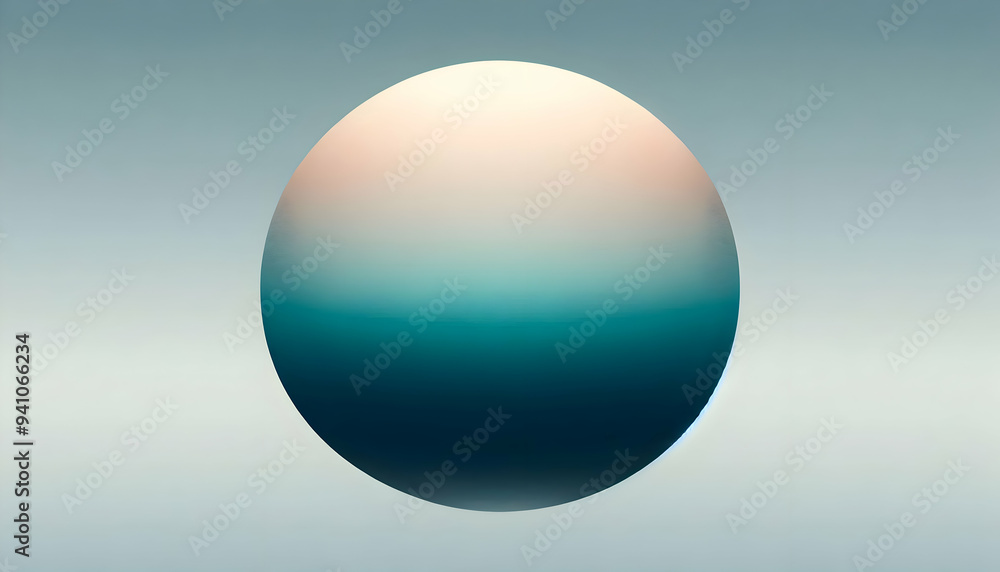 Obraz premium gradient background transitioning smoothly from soft pastel to light