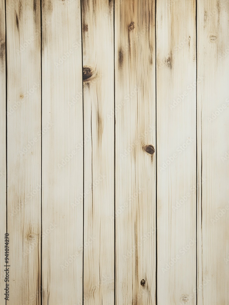 Naklejka premium Beige wooden textured flooring background