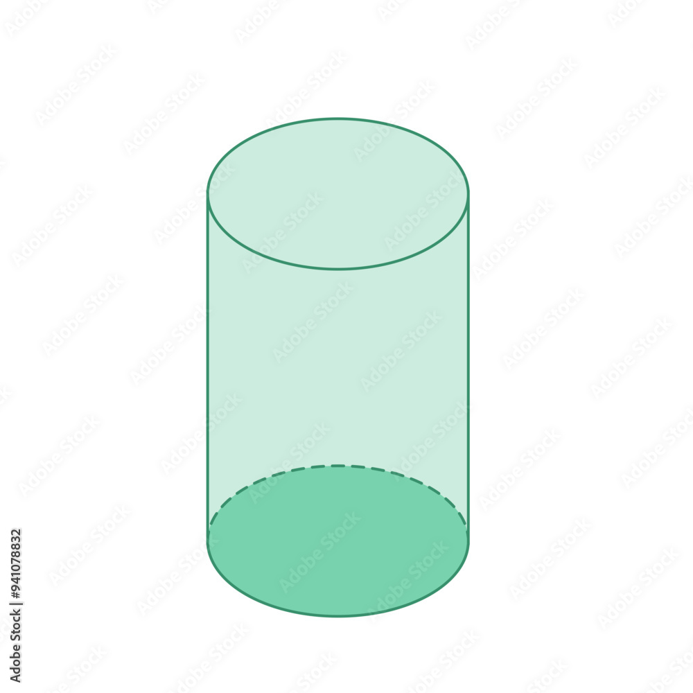Cylinder Tube Vector Illustration Cylinder Tube Vector Illustration