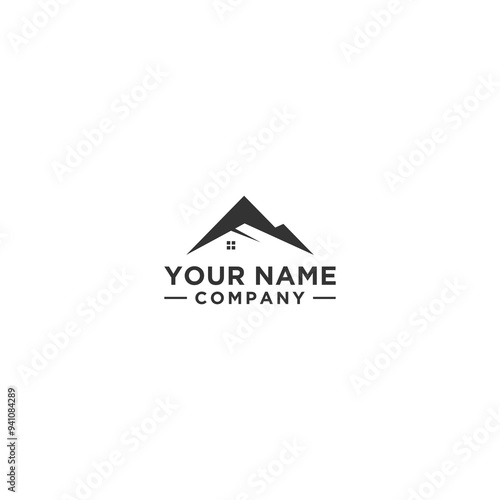 mountain logo design