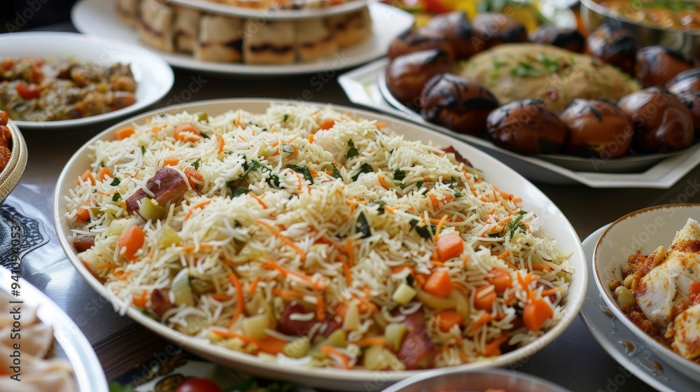Imagine a multicultural Ramadan potluck gathering. Imagine a multicultural Ramadan potluck gathering.