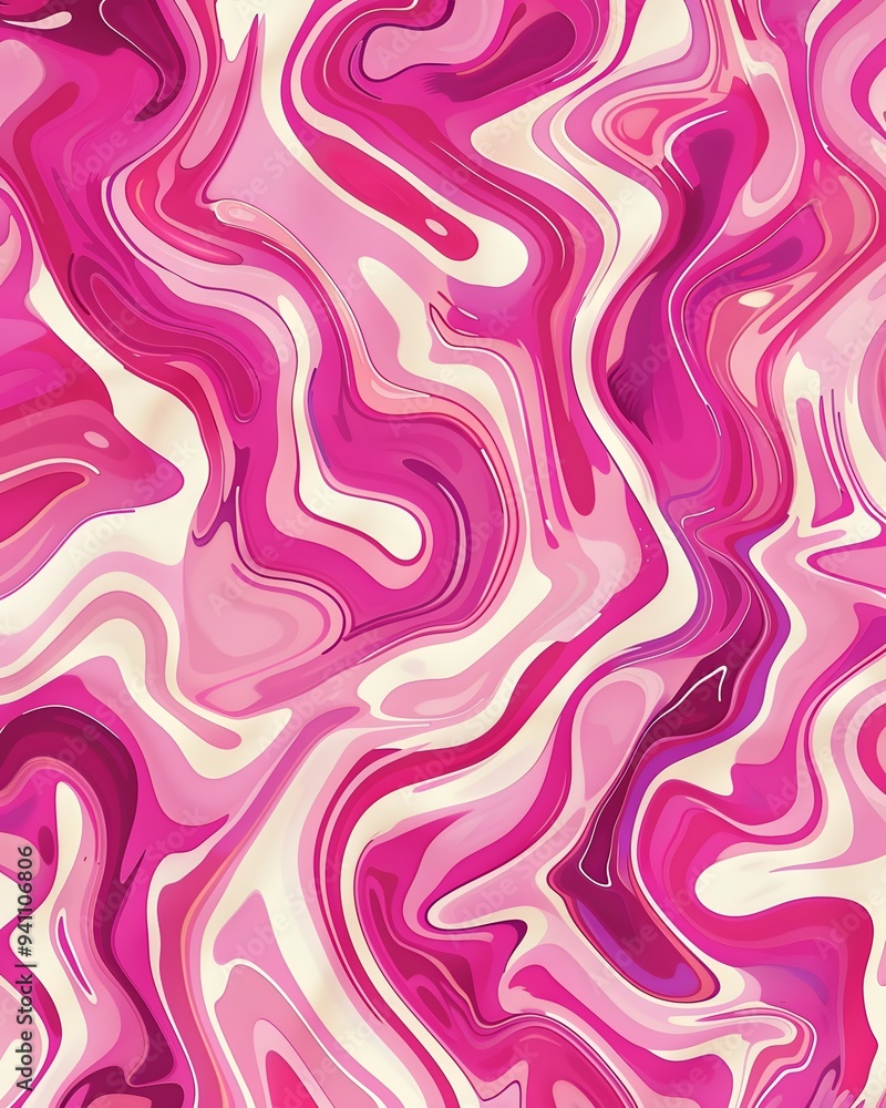 Pink groovy background Pink groovy background