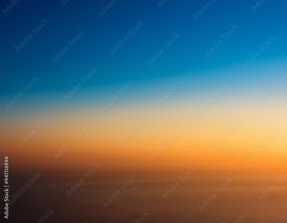 Fototapeta premium Tranquil Blend: Soft Cool and Warm Contrasting Gradient