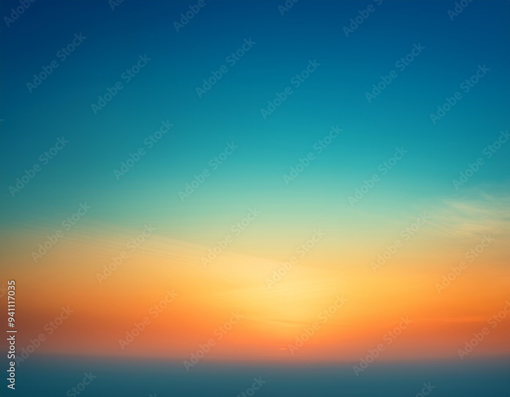 Subtle Transition: Soft Cool and Warm Gradient Contrast Subtle Transition: Soft Cool and Warm Gradient Contrast