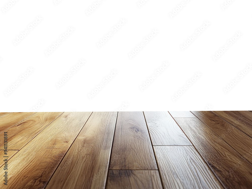 Wooden floor with natural grain texture and sunlight, isolated on white background. PNG transparent. Wooden floor with natural grain texture and sunlight, isolated on white background. PNG transparent.