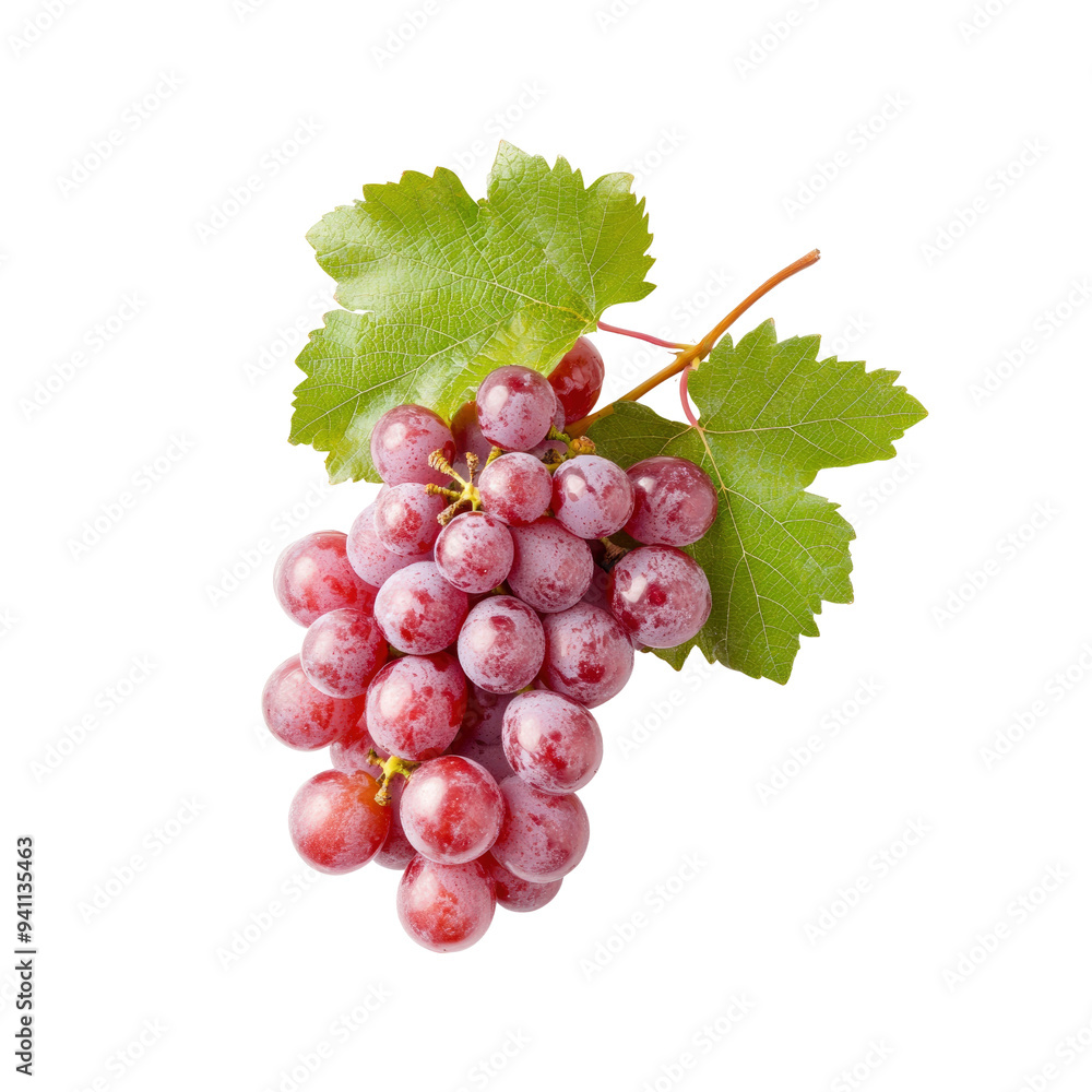 Fresh Red Grapes with Green Fresh Red Grapes with Green