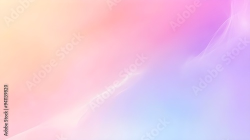 A smooth gradient background with soft transitions between pastel colors, ideal for website backgrounds, mobile apps, and social media graphics.