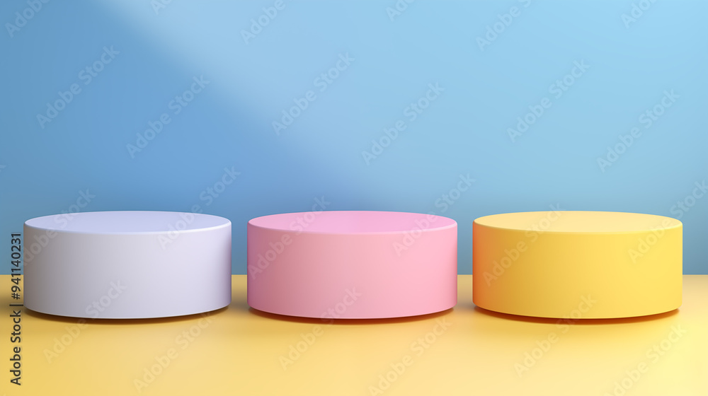 Product podium design with a focus on clean aesthetics and effective presentation . Product podium design with a focus on clean aesthetics and effective presentation .