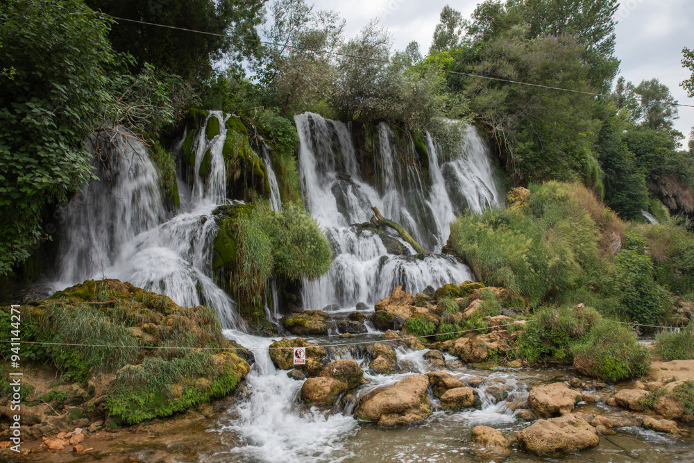 Fototapeta premium Kravica Waterfall in Bosnia and Herzegovina, Europe