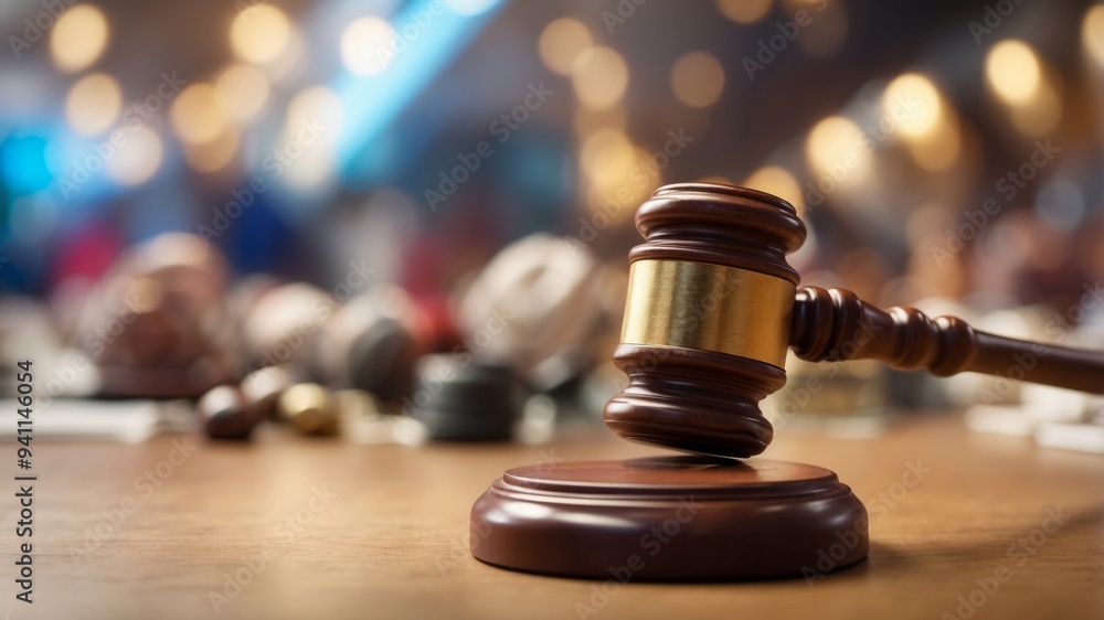 The soft focus blurs the boundaries between auction items and bidders symbolizing the unity and generosity of the event. The soft focus blurs the boundaries between auction items and bidders symbolizing the unity and generosity of the event.