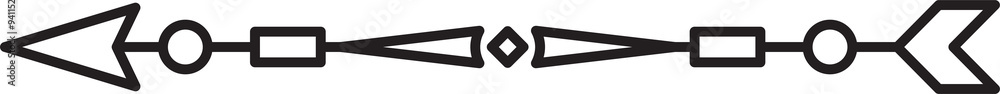 Divider Arrow Line Illustration
Divider Arrow Line Illustration