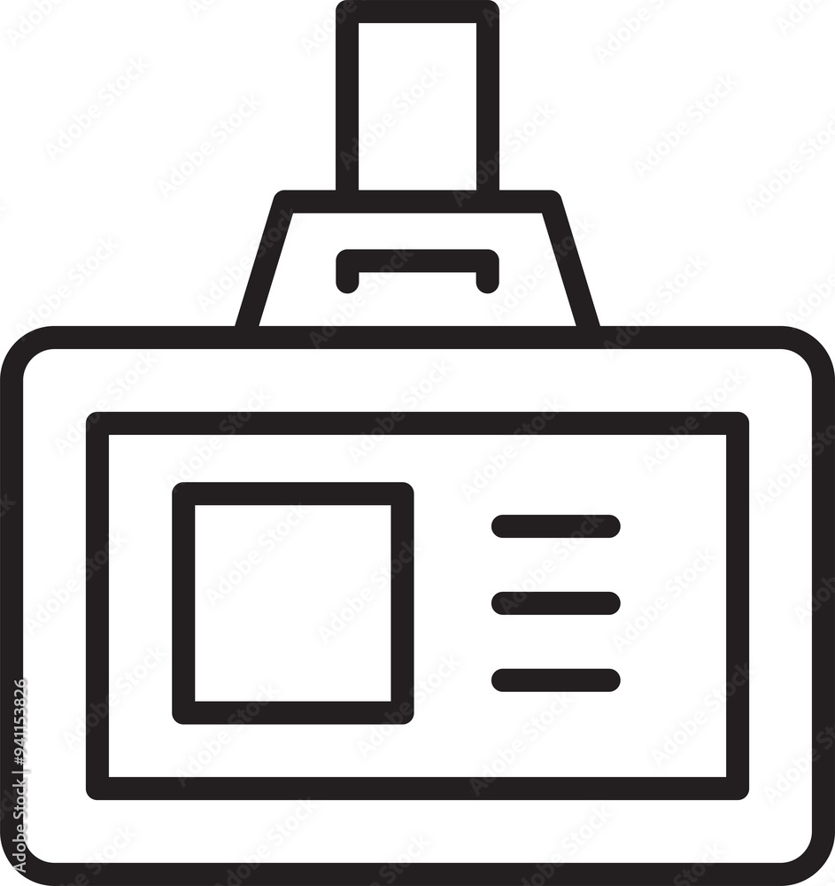 Business Card Badge Icon
Business Card Badge Icon