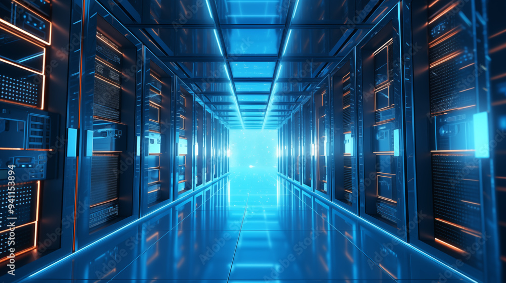 Data storage lab offering state-of-the-art equipment for effective data management and security . Data storage lab offering state-of-the-art equipment for effective data management and security .