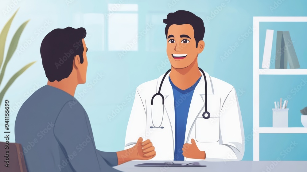 doctor and patient doctor and patient