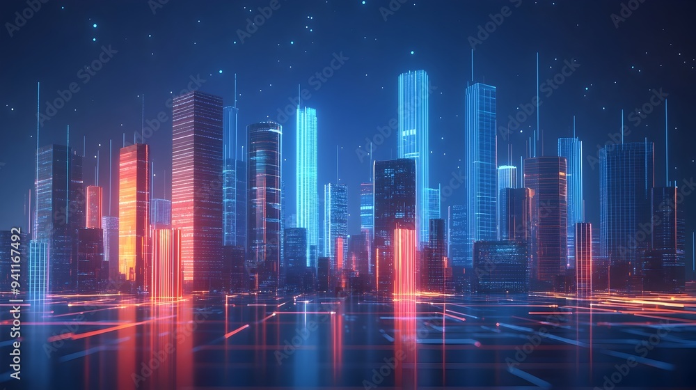 Futuristic digital twin of a smart city with real time data updates and advanced analytics for urban planning and infrastructure development Futuristic digital twin of a smart city with real time data updates and advanced analytics for urban planning and infrastructure development