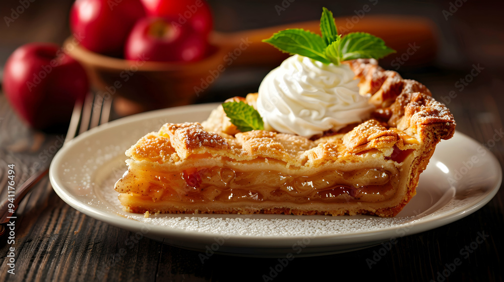 Apple Pie With Vanilla Ice Cream Marketplace Apple Pie With Vanilla Ice Cream Marketplace