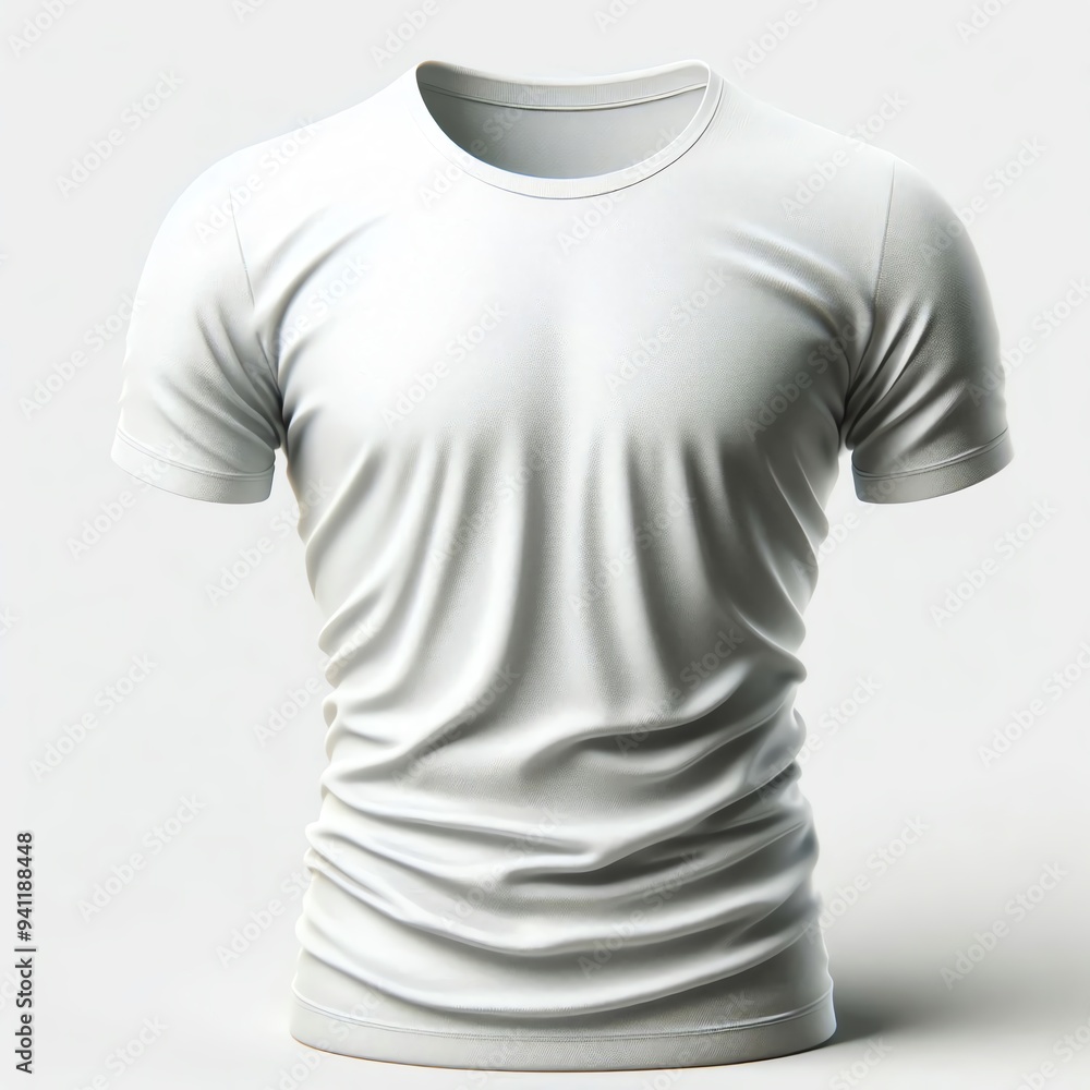 white shirt 3d mockup on white background white shirt 3d mockup on white background