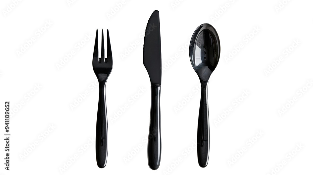 Black Cutlery Set Black Cutlery Set