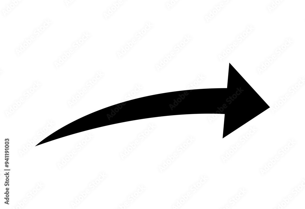 Single arrow icon. Vector black right arrow icon. Single arrow icon. Vector black right arrow icon.