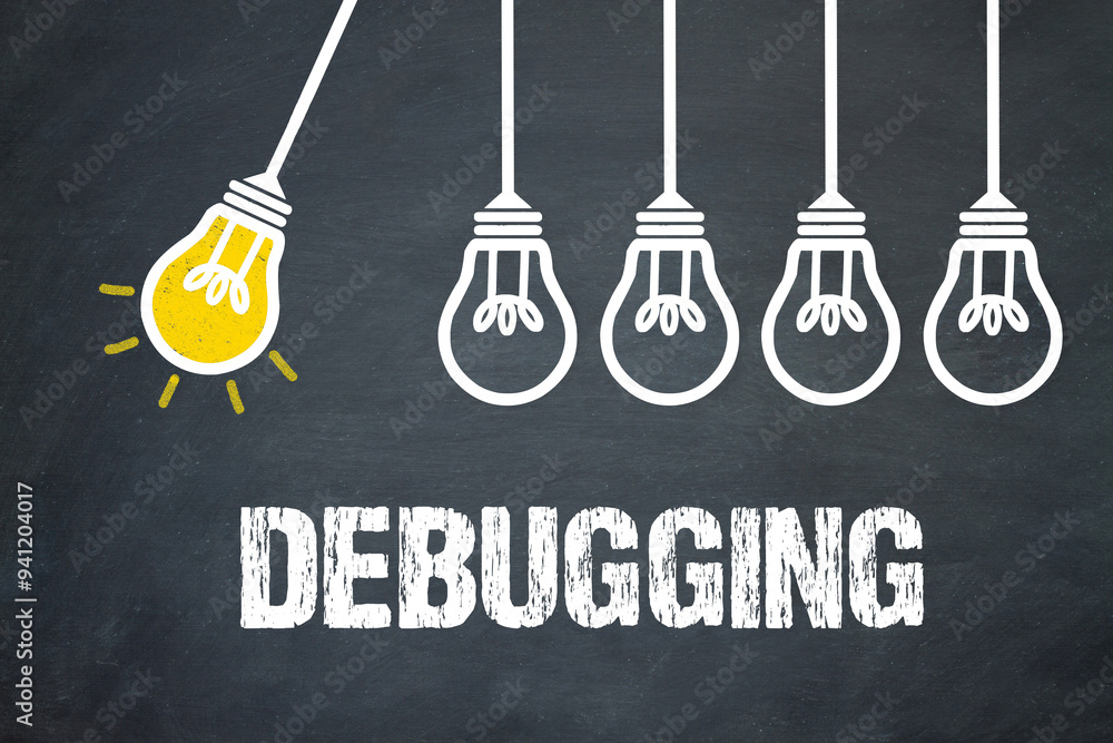 Fototapeta premium debugging