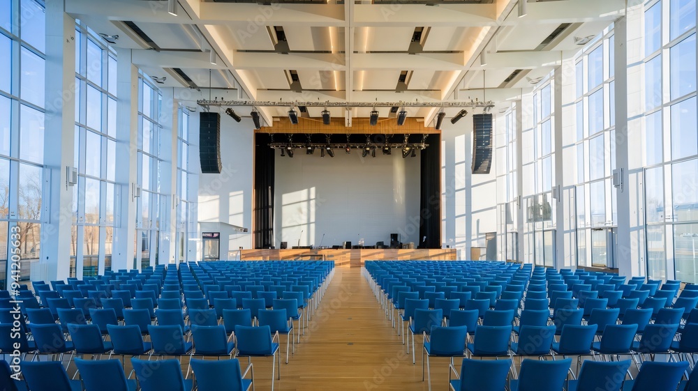 Obraz premium Salle de conférence vide 