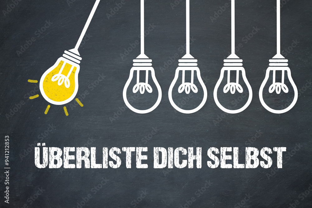 Fototapeta premium überliste dich selbst 