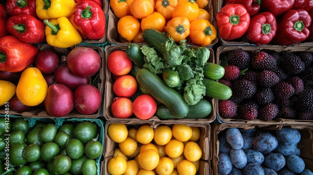 Fresh Produce at the Market Fresh Produce at the Market