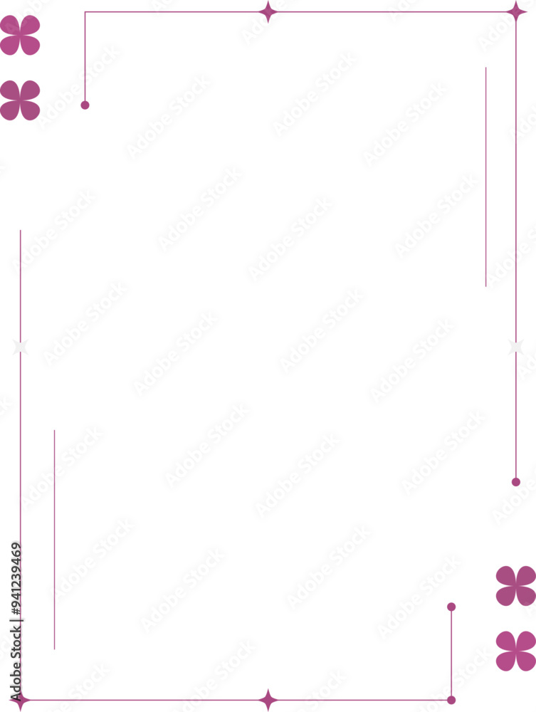 Obraz premium Y2k Frame