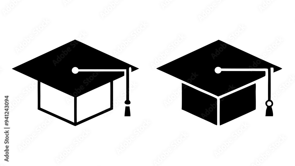 Graduation Hat Icon Graduation Hat Icon