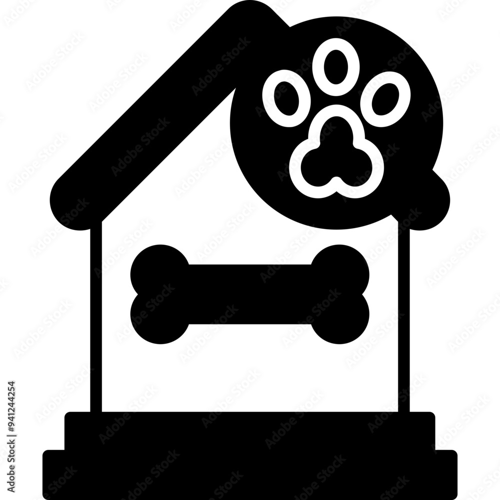 House Pet Daycare Icon House Pet Daycare Icon