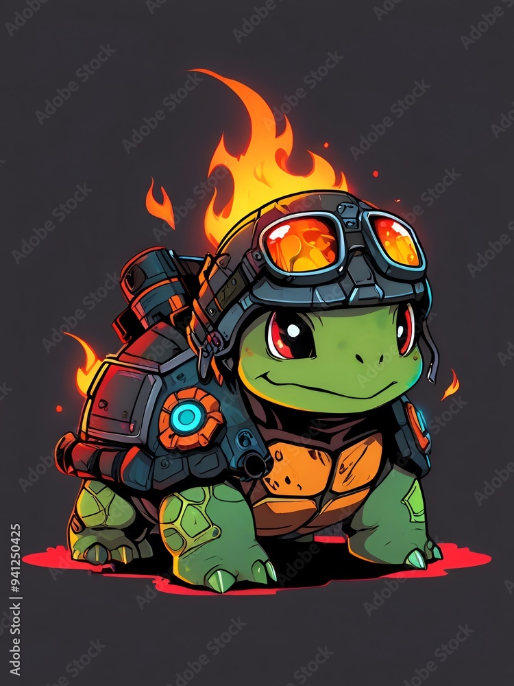 Fire-Breathing Turtle Fire-Breathing Turtle