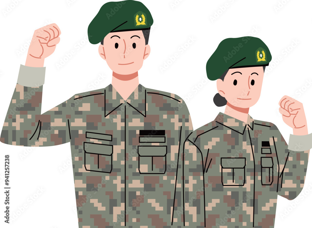 대한민국 군인들 대한민국 군인들