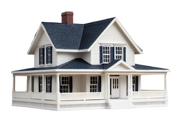 traditional suburban house isolated png transparent background