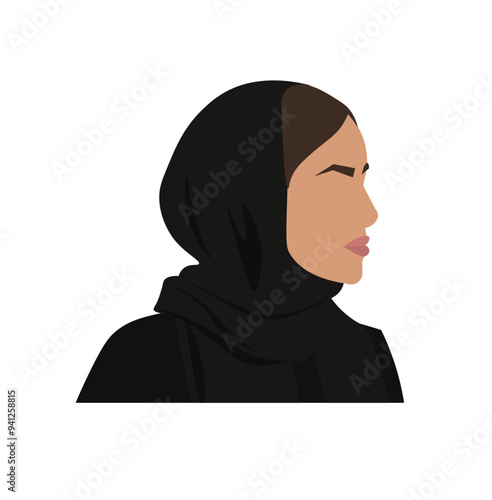 Emirati_Woman_Avatar_silhouette_001