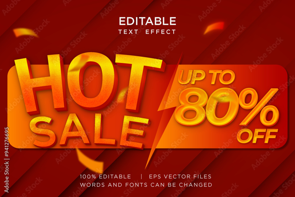 hot super SALE editable text effect hot super SALE editable text effect