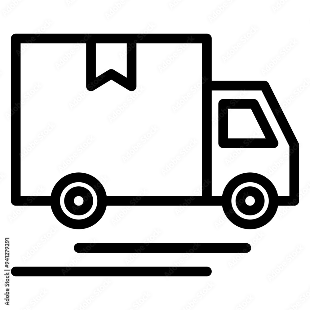Delivery Outline Icon Delivery Outline Icon