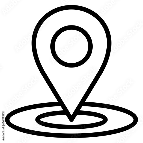 Location Outline Icon