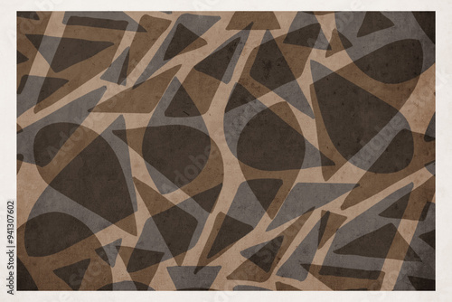 Abstract background in vintage style. Stylized old with grain. For use in graphics, for printing on wall decorations.