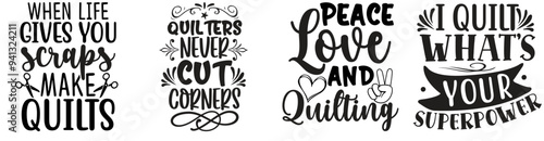 Minimal Quotes Labels And Badges, Quotes Pack Vector Illustration for Book Cover, Flyer, Presentation