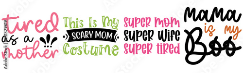 Minimal Different Hand Lettering, Inscriptions Set Vector Illustration for Icon, Sticker, Vouchers