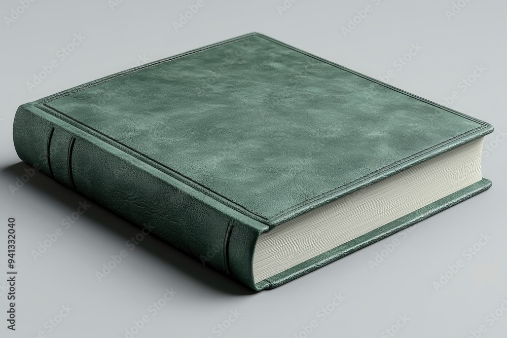 Green Leather Bound Book Green Leather Bound Book
