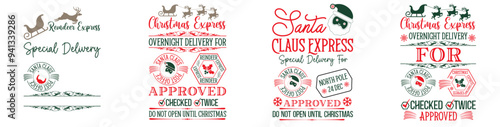 Tableau sur toile Creative Sarcasm Inscriptions, Typography Pack Vector Illustration for Flyer, Ba
