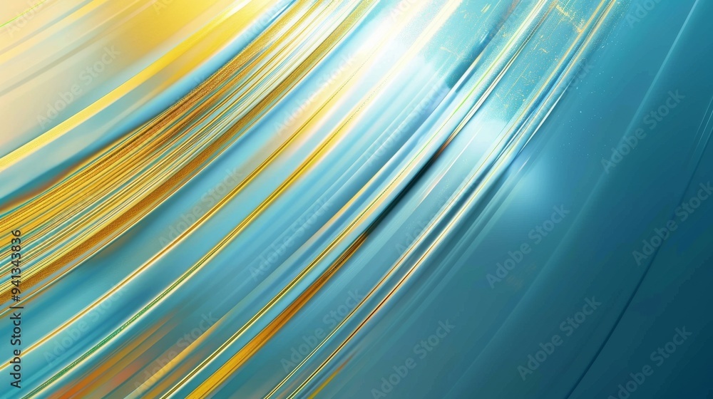 This image features a beautiful flowing pattern with blue and gold colors, reminiscent of fluid art or marbling techniques This image features a beautiful flowing pattern with blue and gold colors, reminiscent of fluid art or marbling techniques